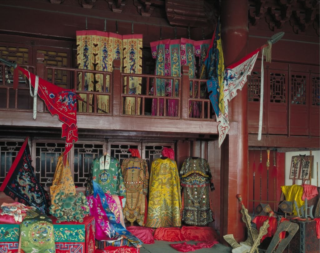 畅音阁扮戏楼内景（后台）