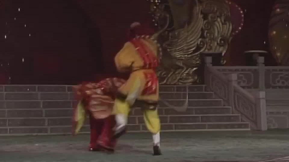 京剧《收大鹏》开打场面（表演：张幼麟，1985 年资料）