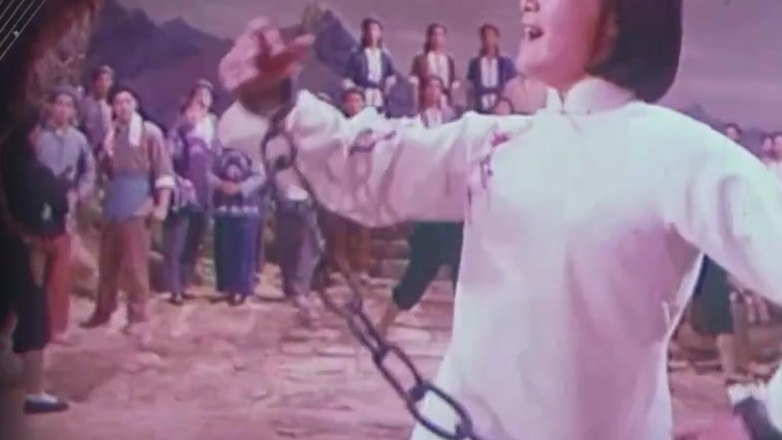 现代京剧《杜鹃山》中杨春霞饰演的柯湘（舞台身段）