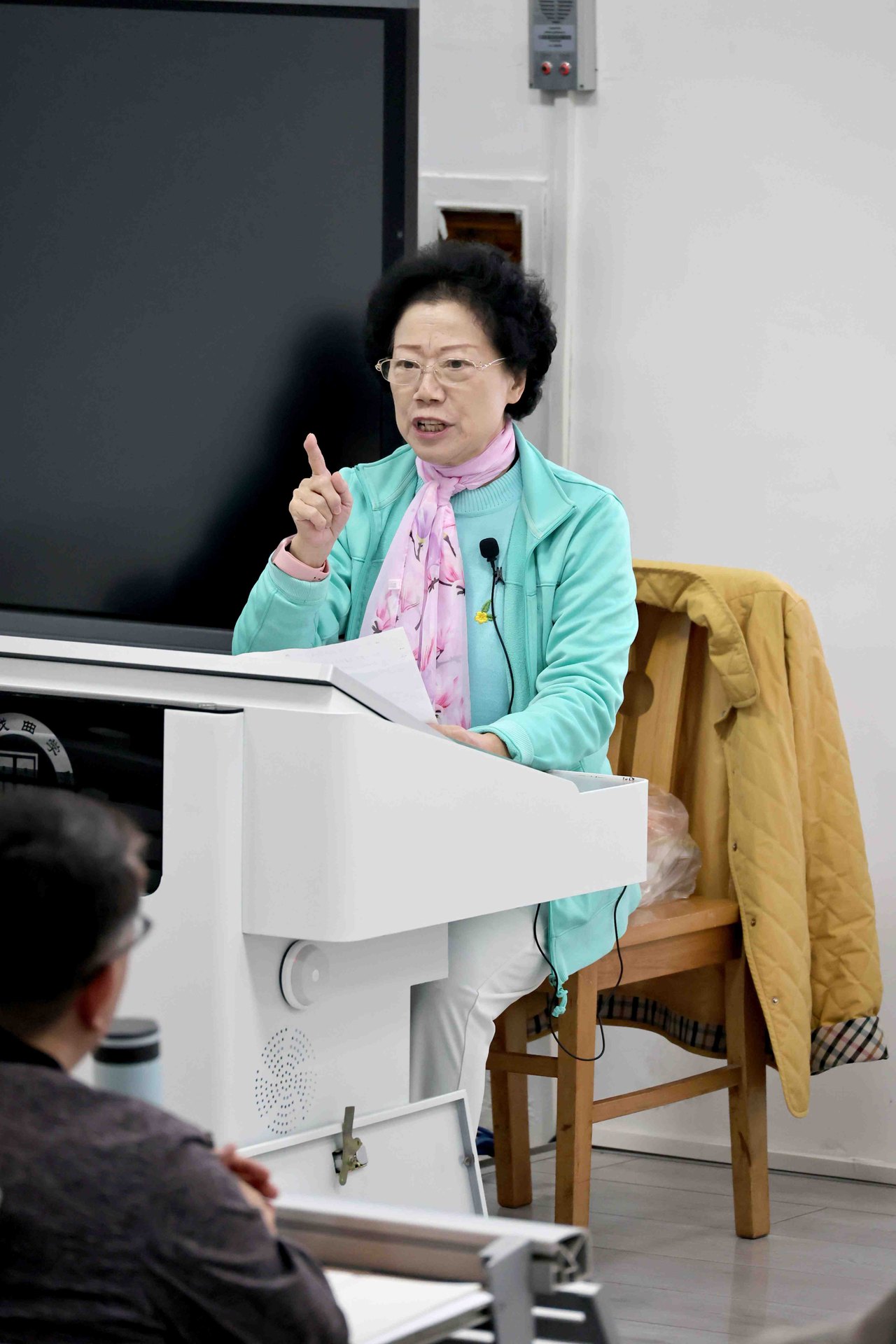2024年10月，蔡英莲在中国戏曲学院第七届「青研班」作《张君秋表演艺术与创新精神》专题讲座