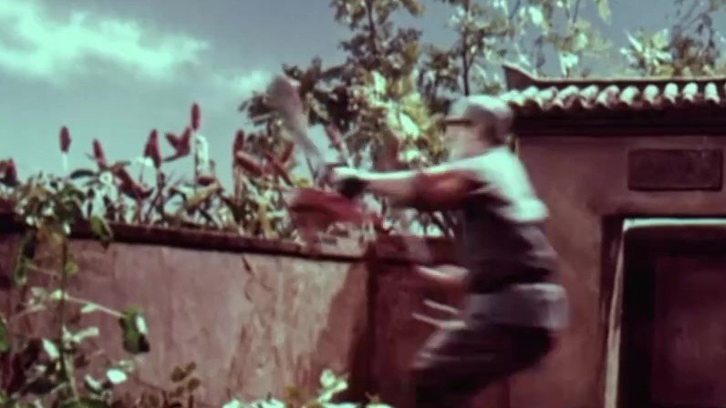 现代京剧《平原作战》影片：剧中武戏开打场面（1974年京剧艺术片）
