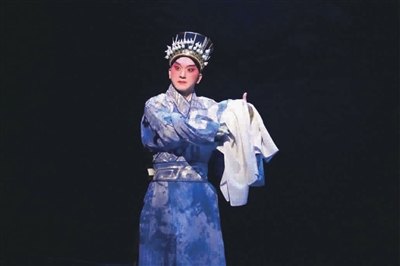 京剧《春秋二胥》剧照：傅希如饰申包胥